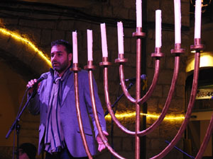Nadal 2022. Encesa de les llums de Hanukk&agrave;