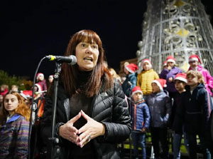 Nadal 2022. Encesa dels llums de Nadal. Ajuntament de Girona