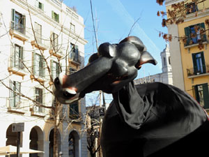 Nadal 2022. Cercavila i Els Pastorets de la Mula Baba a la pla&ccedil;a del Pallol