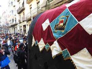 Nadal 2022. Cercavila i Els Pastorets de la Mula Baba a la pla&ccedil;a del Pallol