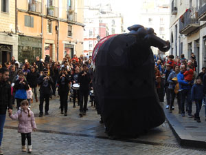 Nadal 2022. Cercavila i Els Pastorets de la Mula Baba a la pla&ccedil;a del Pallol
