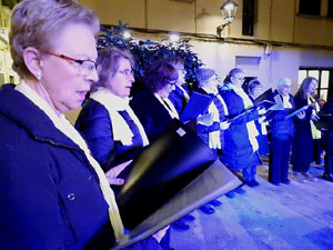 Nadal 2022. Cantada de Nadales per la coral de l'ADAC