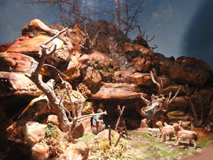 Nadal 2022 a Girona. Exposici&oacute; de pessebres a la Carbonera, organitzada per l'Associaci&oacute; de Pessebristes de Girona