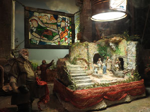 Nadal 2022 a Girona. Exposici&oacute; de pessebres a la Carbonera, organitzada per l'Associaci&oacute; de Pessebristes de Girona