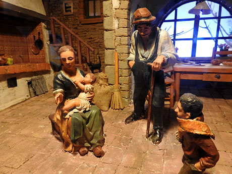 Nadal 2022 a Girona. Exposici&oacute; de pessebres a la Carbonera, organitzada per l'Associaci&oacute; de Pessebristes de Girona