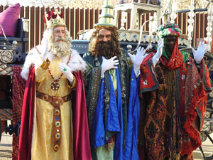 Reis 2023. El campament reial al camp de Mart al parc de la Devesa
