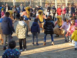 Reis 2023. El campament reial al camp de Mart al parc de la Devesa