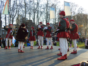Reis 2023. El campament reial al camp de Mart al parc de la Devesa