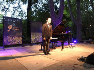 Festival Notes al parc 2022. Antonio Chen Guang