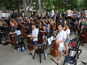 Festival Notes al parc 2022. Jove Orquestra de les Comarques Gironines