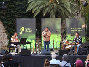 Festival Notes al parc 2022. Marig&oacute; - Dom&iacute;nguez - Sabat&eacute;
