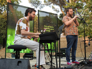 Festival Notes al parc 2022. Marig&oacute; - Dom&iacute;nguez - Sabat&eacute;
