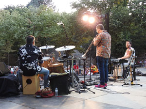 Festival Notes al parc 2022. Marig&oacute; - Dom&iacute;nguez - Sabat&eacute;