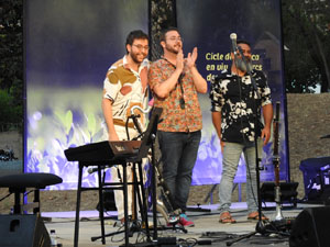 Festival Notes al parc 2022. Marig&oacute; - Dom&iacute;nguez - Sabat&eacute;
