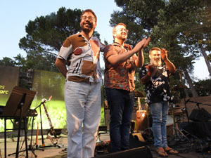 Festival Notes al parc 2022. Marig&oacute; - Dom&iacute;nguez - Sabat&eacute;