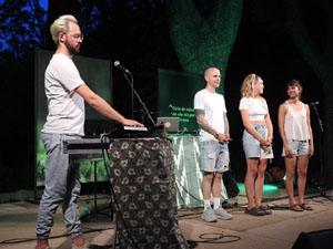 Festival Notes al parc 2022. Rodin Kaufmann, Louis Pezet, Azucena Momo, Maria Hein