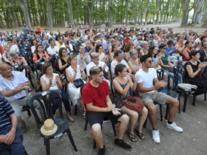 Festival Notes al parc 2022. Dom&egrave;nech Surroca i Nadia Bosch