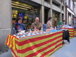 Diada de Sant Jordi 2022 a Girona
