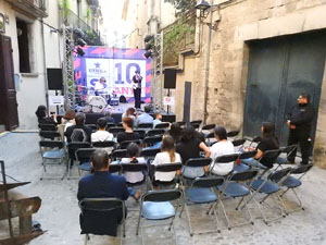 Festival Strenes 2022. Concert de Kids from Mars a la pujada de Sant Dom&egrave;nec