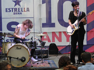 Festival Strenes 2022. Concert de Kids from Mars a la pujada de Sant Dom&egrave;nec