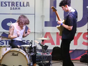 Festival Strenes 2022. Concert de Kids from Mars a la pujada de Sant Dom&egrave;nec
