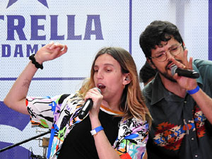 Festival Strenes 2022. Concert de Lal'ba a la pujada de Sant Dom&egrave;nec