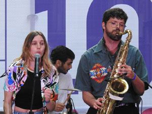 Festival Strenes 2022. Concert de Lal'ba a la pujada de Sant Dom&egrave;nec