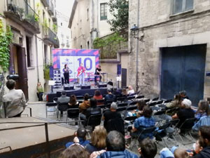 Festival Strenes 2022. Concert de Renaldo & Clara a la pujada de Sant Dom&egrave;nec