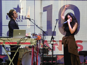 Festival Strenes 2022. Concert de Salazar a la pujada de Sant Dom&egrave;nec