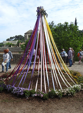 Temps de Flors 2022. Passeig Arqueol&ograve;gic - Mirador dalt