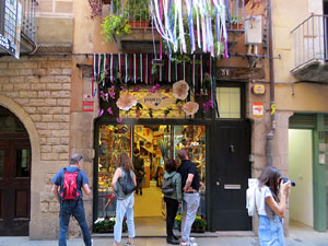 Temps de Flors 2022. Carrer Ballesteries