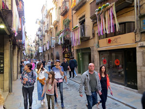 Temps de Flors 2022. Carrer Ballesteries