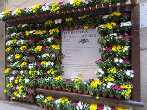 Temps de Flors 2022. Carrer Ballesteries