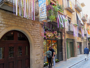 Temps de Flors 2022. Carrer Ballesteries