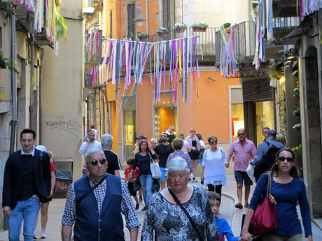 Temps de Flors 2022. Carrer Ballesteries