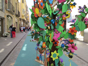 Temps de Flors 2022. Carrer Nou - Zona U de Girona
