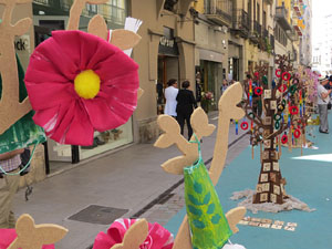 Temps de Flors 2022. Carrer Nou - Zona U de Girona