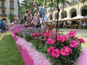 Temps de Flors 2022. Pla&ccedil;a de la Independ&egrave;ncia