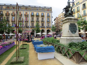 Temps de Flors 2022. Pla&ccedil;a de la Independ&egrave;ncia