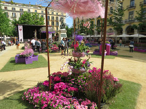 Temps de Flors 2022. Pla&ccedil;a de la Independ&egrave;ncia