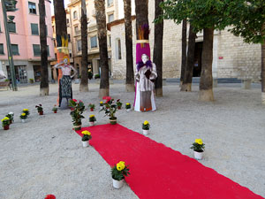 Temps de Flors 2022. Pla&ccedil;a de Santa Susanna del Mercadal