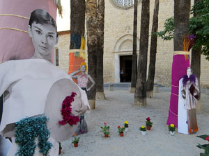 Temps de Flors 2022. Pla&ccedil;a de Santa Susanna del Mercadal