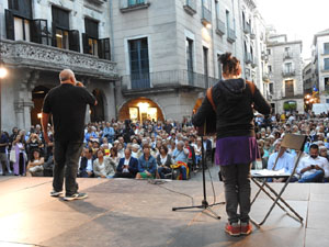 &Uacute;ltima concentraci&oacute; dels dilluns a la pla&ccedil;a del Vi