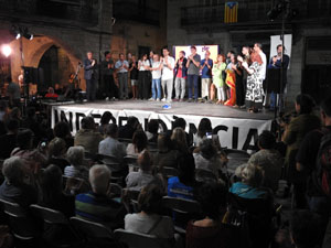 &Uacute;ltima concentraci&oacute; dels dilluns a la pla&ccedil;a del Vi