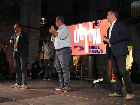 Intervenci&oacute; de Jordi Rull, Jordi Turull i Joaquim Forn