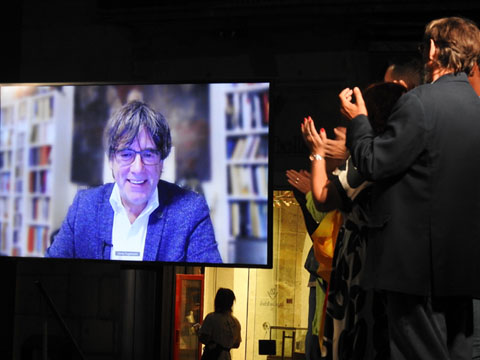 Intervenci&oacute; telem&agrave;tica del MHP Carles Puigdemont