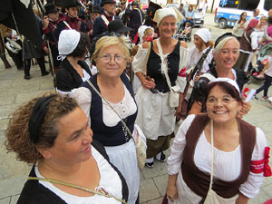 XIV Festa Reviu els Setges Napole&ograve;nics de Girona. Desfilada pels carrers de Girona