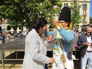 XIV Festa Reviu els Setges Napole&ograve;nics de Girona. Actes a la pla&ccedil;a de la Independ&egrave;ncia
