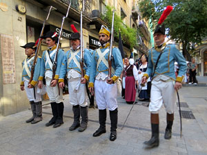 XIV Festa Reviu els Setges Napole&ograve;nics de Girona. Recreaci&oacute; del Gran Dia de Girona