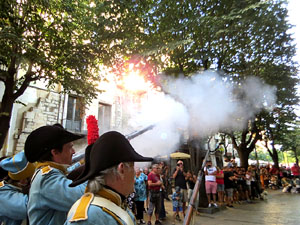 XIV Festa Reviu els Setges Napole&ograve;nics de Girona. Recreaci&oacute; del Gran Dia de Girona